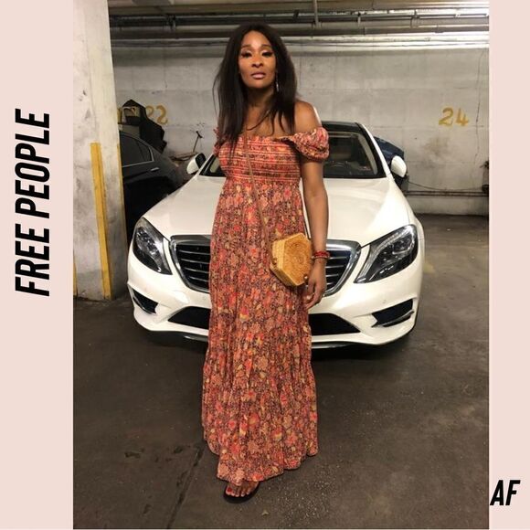 FREE PEOPLE GATEWAY MAXI DRESS NEW SIZE SP - Picture 5 of 15